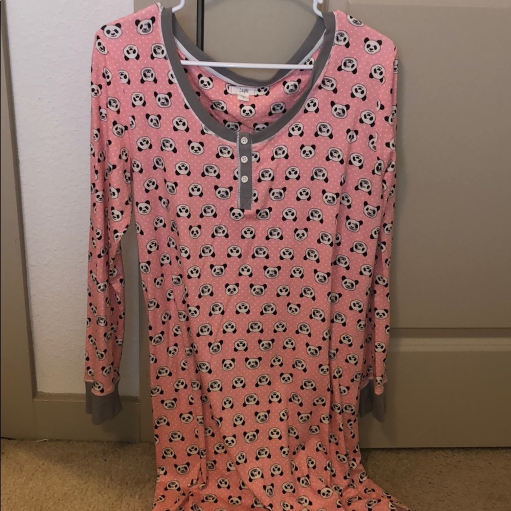 Cute Panda Nightgown